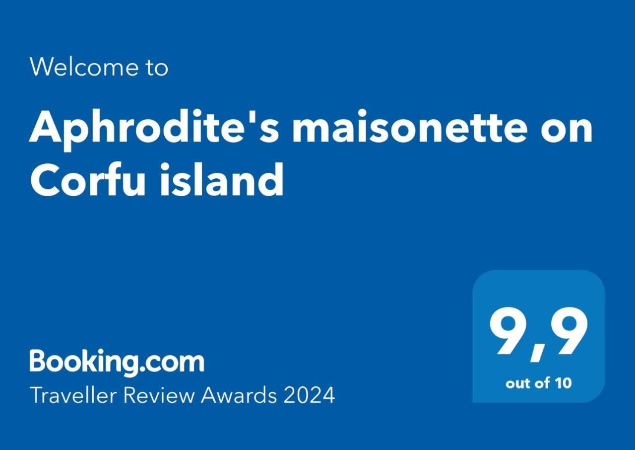 Aphrodite'S Maisonette On Corfu Island Барбати Екстериор снимка